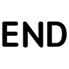 data end icon